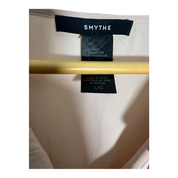 Smythe Light Pink Ruffle Blouse - Picture 3 of 4